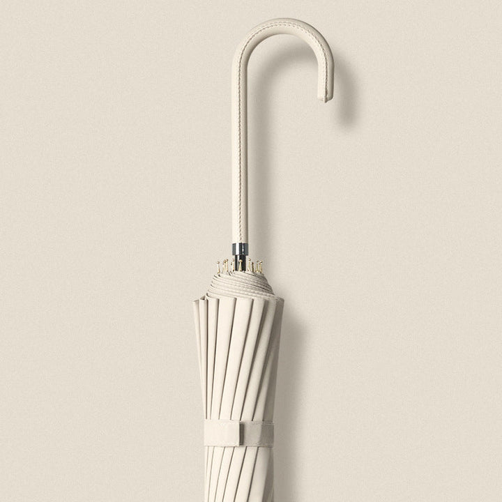 Chic ladies' automatic umbrella, windproof & compact, a fashionable accessory for rainy days.