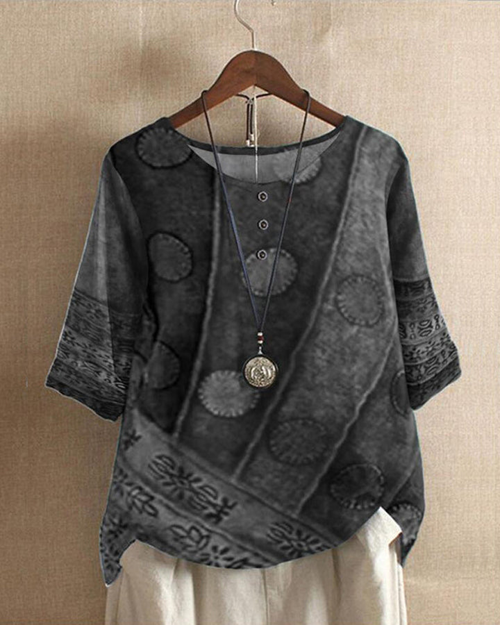 Classic women's elegant blouse, a versatile shirt and chic top suitable for any fashion occasion.