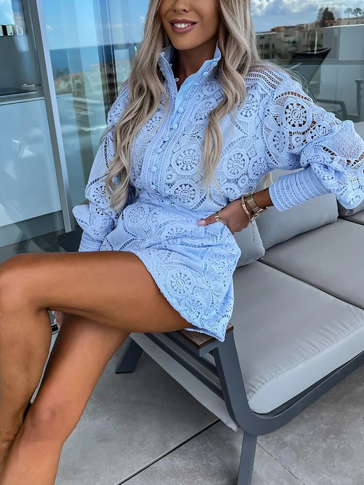Women's versatile blouse and high-waist shorts set, an elegant two-piece for day or evening wear.