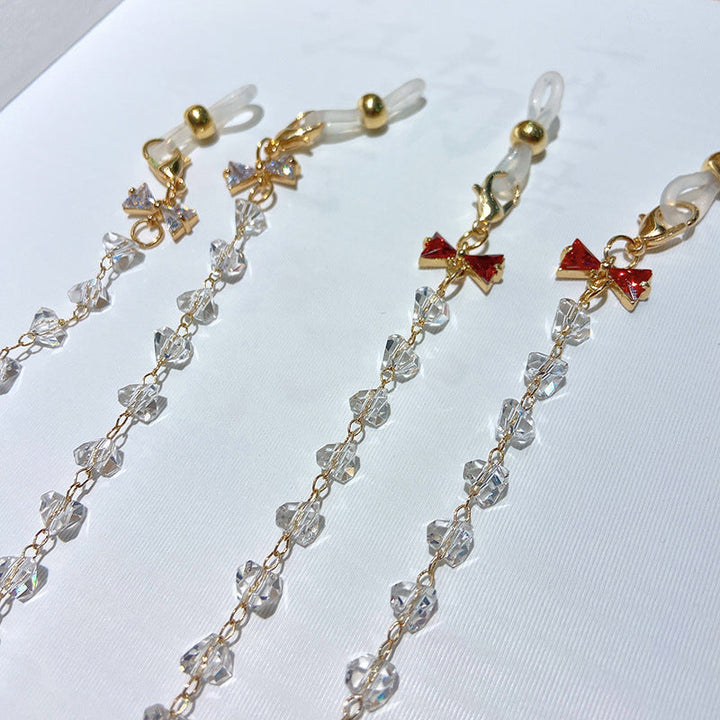 Delicate silver-tone chain with dazzling crystal pendant, an elegant women's necklace, perfect fashion jewelry gift.