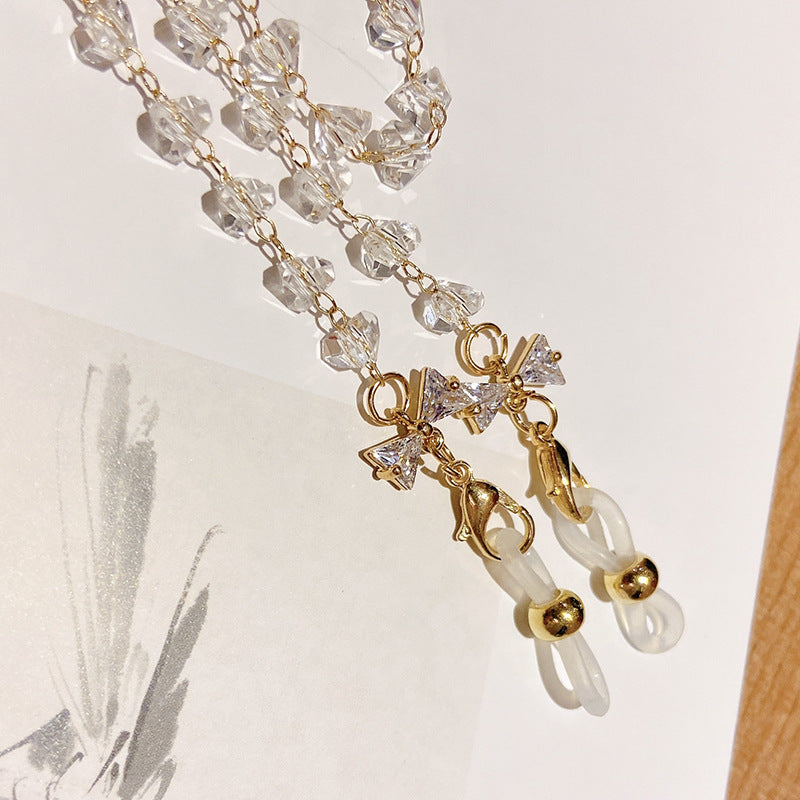 Beautiful crystal pendant necklace, an elegant jewelry gift for women to add sparkle and fashion to any outfit.