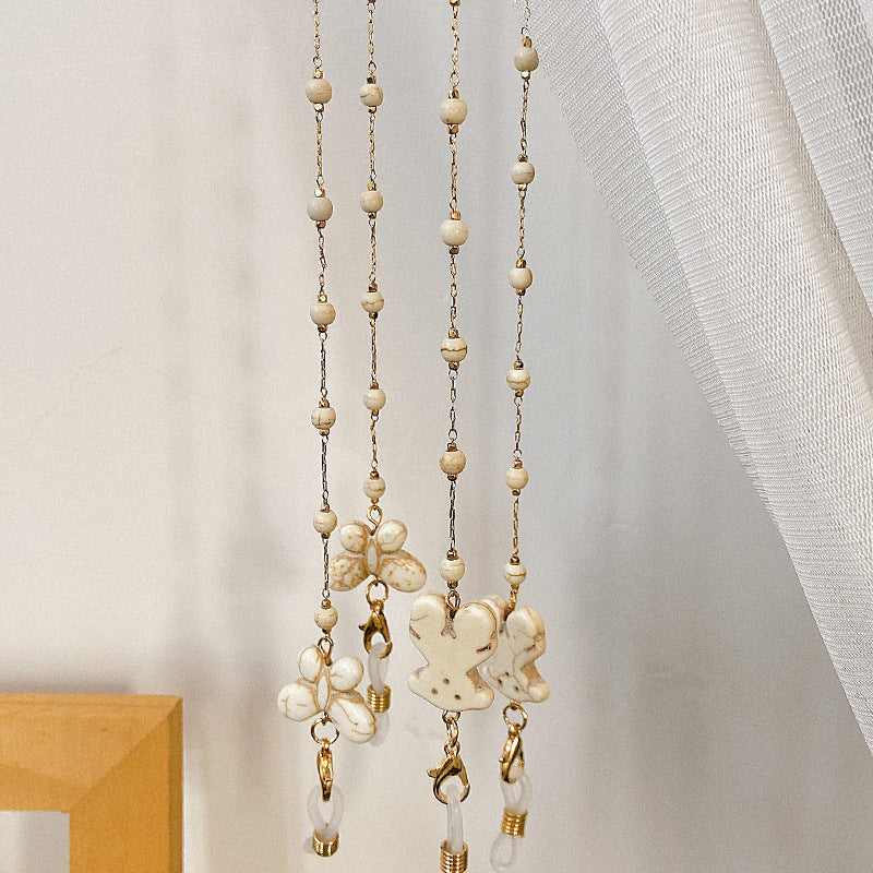Handcrafted elegant women's drop earrings with diffuser beads. Perfect statement jewelry gift for her.