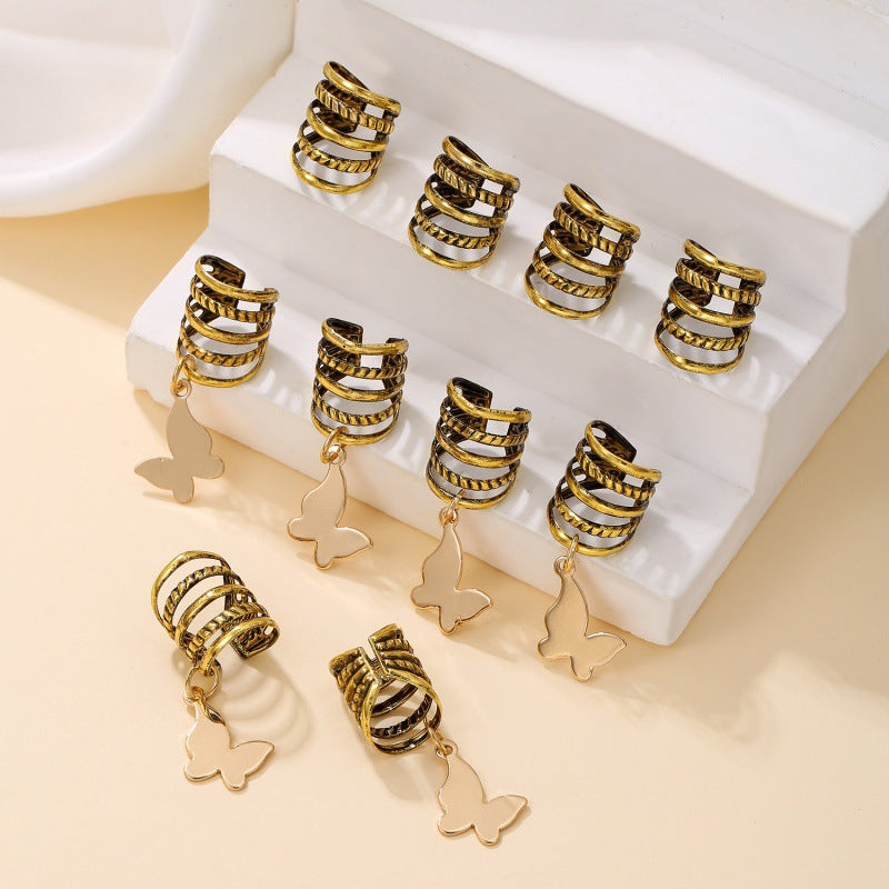 Stylish metal hair clip featuring a beautiful shell design, ideal for women's elegant hair accessories.