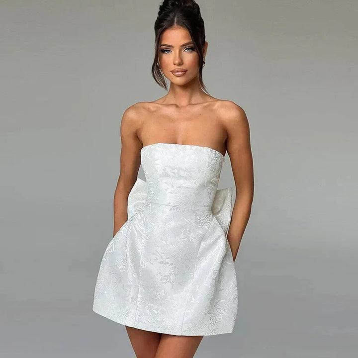 Women's elegant halter formal evening dress, perfect sophisticated occasion wear for any event.