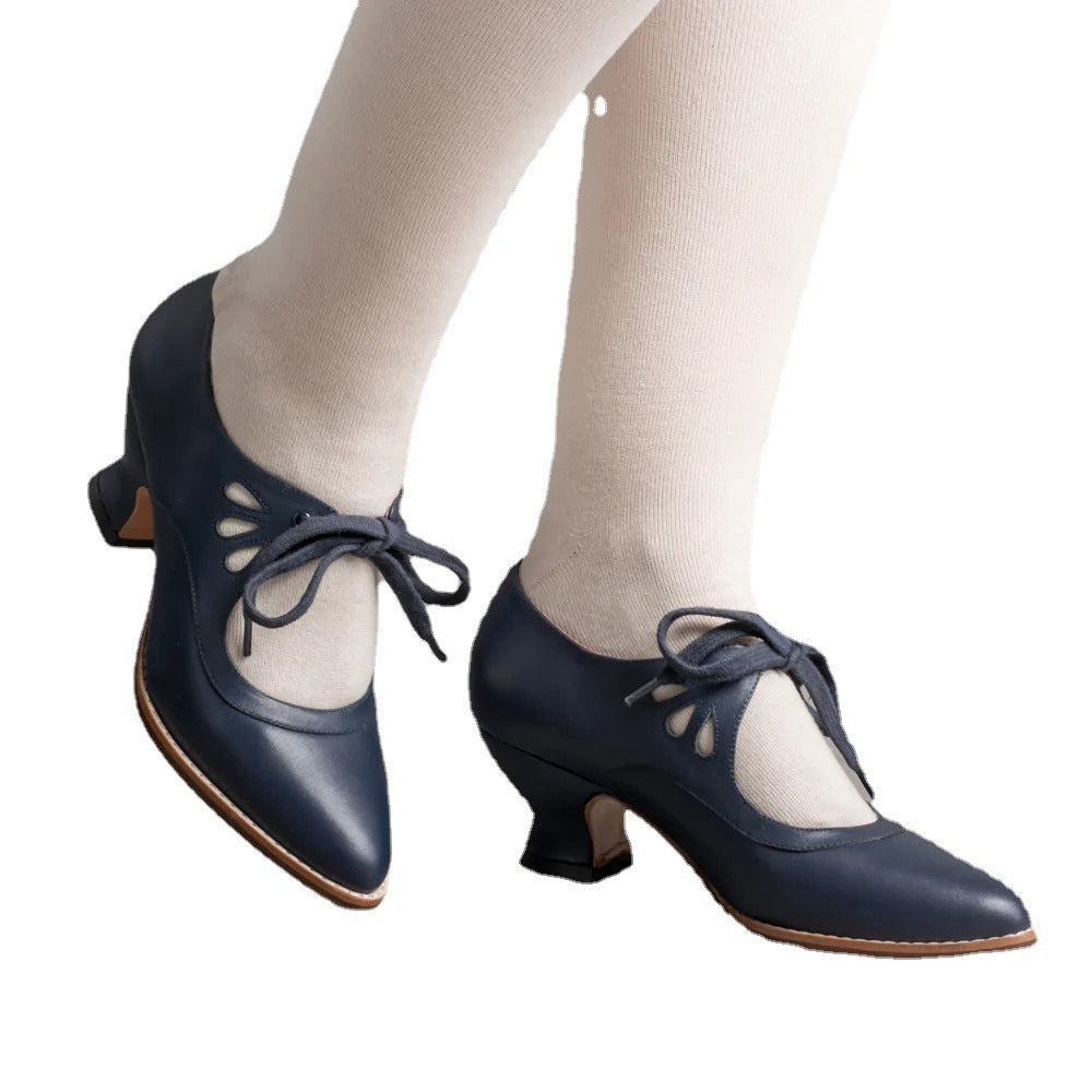 Chic women's dress heels, providing balanced comfort & style for office or special events.