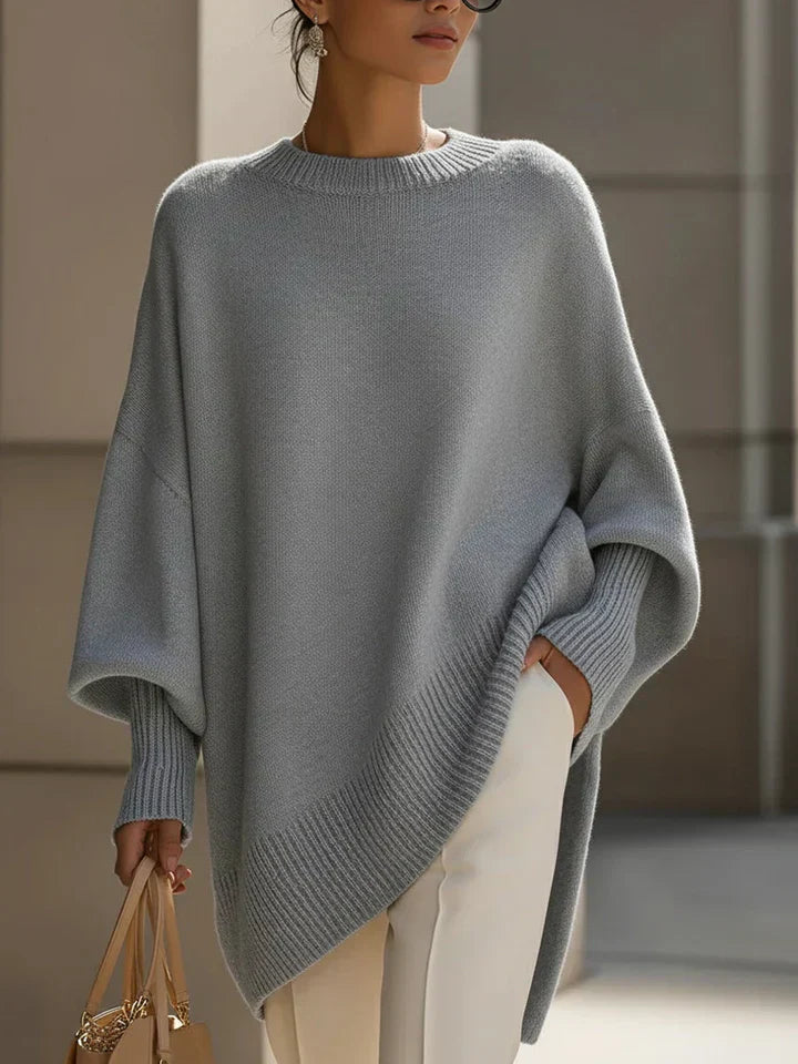 Soft, comfortable women's knit jumper. Elegant design, perfect for versatile fall & winter layering.