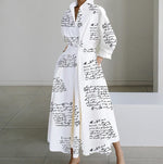 White with a distinctive pattern