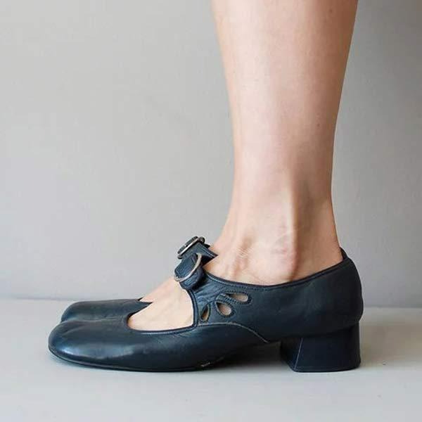 New women's elegant low heel pumps for all-day comfort. Versatile rounded toe shoes perfect for office and casual wear.