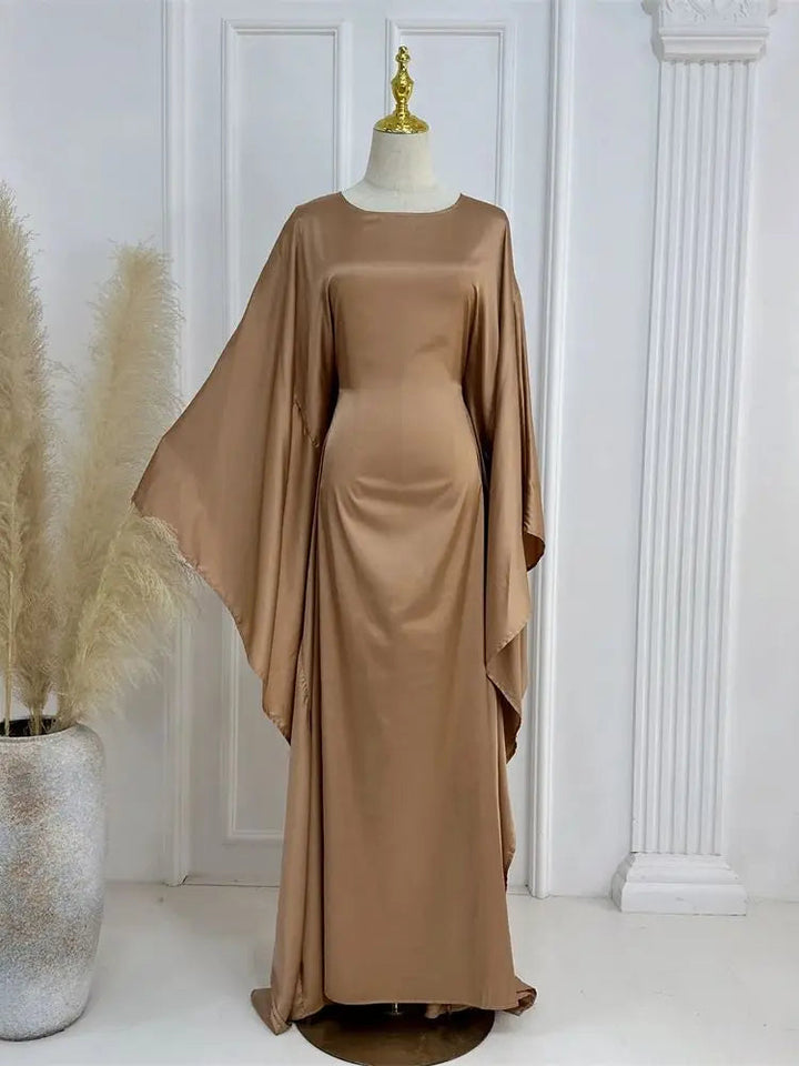 Beautiful women's elegant maxi dress with spaghetti straps, ideal for any special occasion.