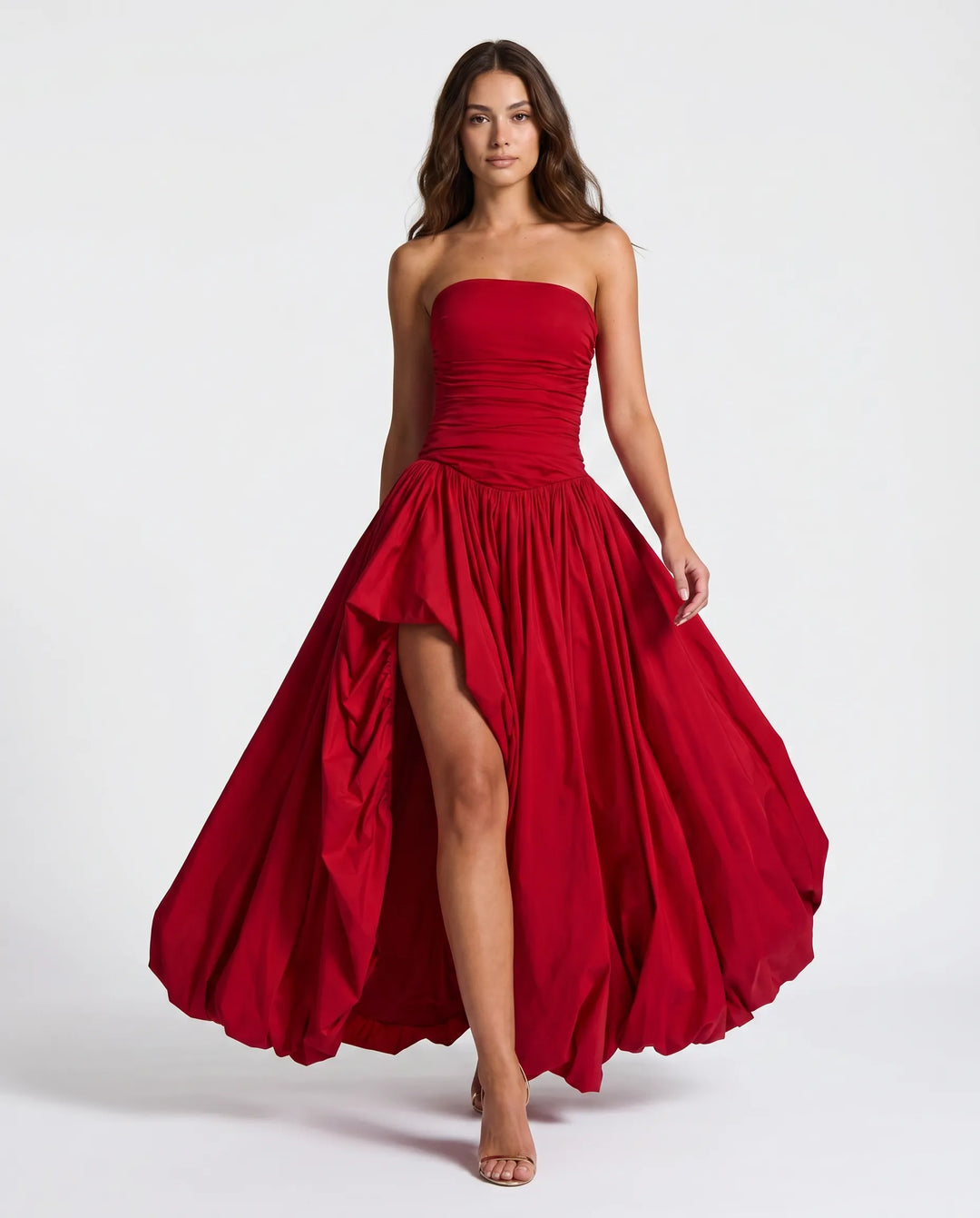 Exquisite women's occasion wear maxi dress, a formal gown designed for sophisticated evening fashion.