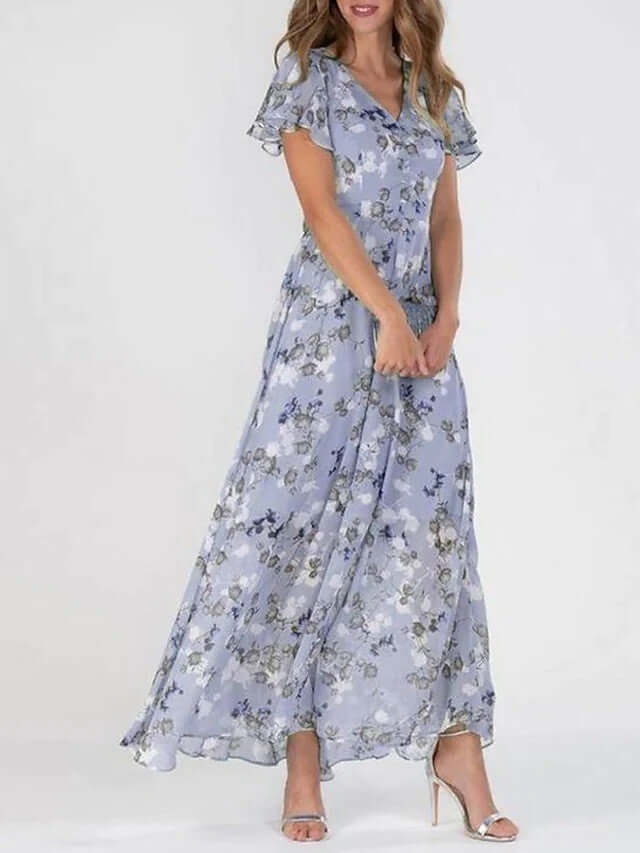 Stylish women's elegant midi dress, offering a flattering fit and versatile style for timeless fashion.