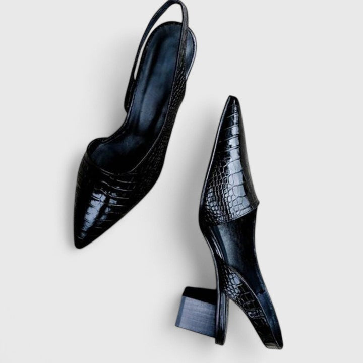 Supportive orthopaedic heels for women, designed for all-day comfort. Elegant & stylish footwear for formal and work settings.