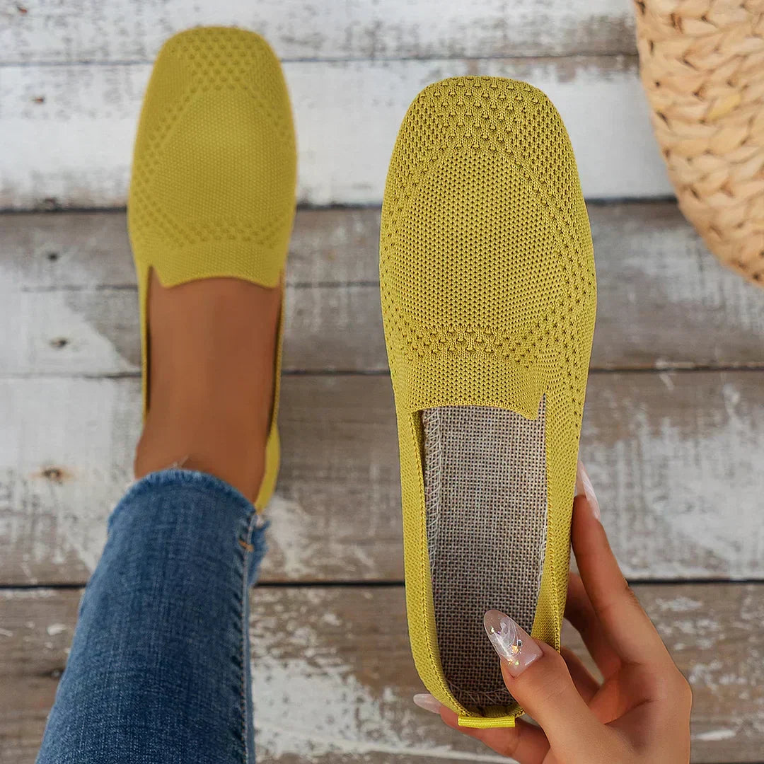 Elegant women's walking shoes, orthopedic features for comfort, support, and daily wear.