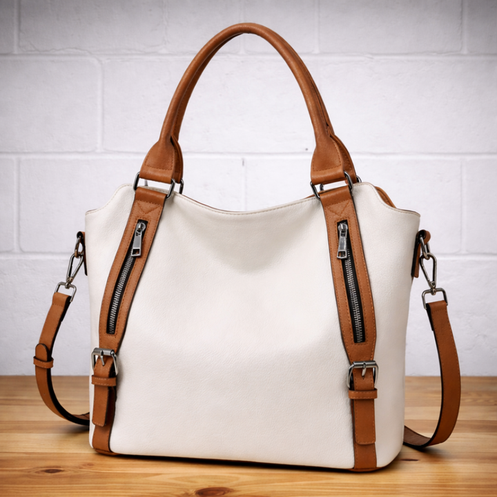Women's elegant faux leather quilted crossbody shoulder bag, perfect for daily use.