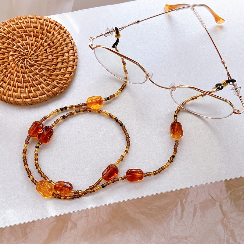 Elegant women's resin beaded jewelry band, versatile fashion accessory, perfect gift for her.