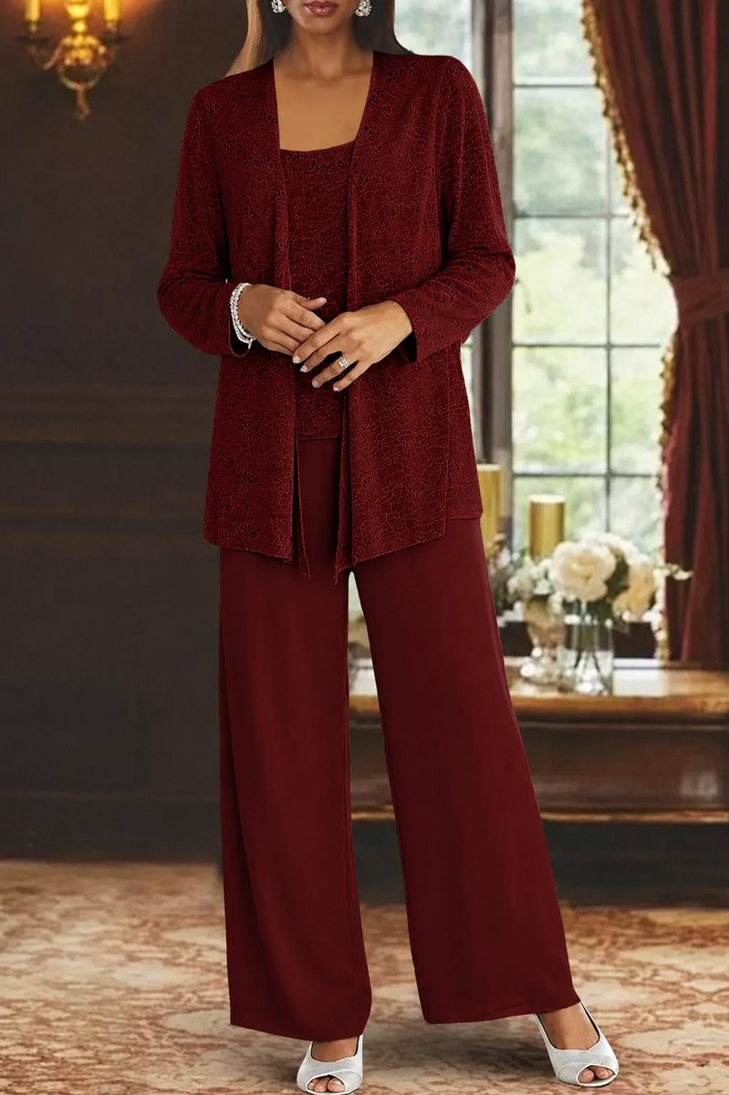 Versatile women's sequined three-piece set for various occasions, including evening parties.