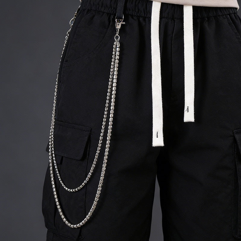 Elegant women's sparkling rhinestone chain accessory, adding glamour & crystal shine to any outfit.