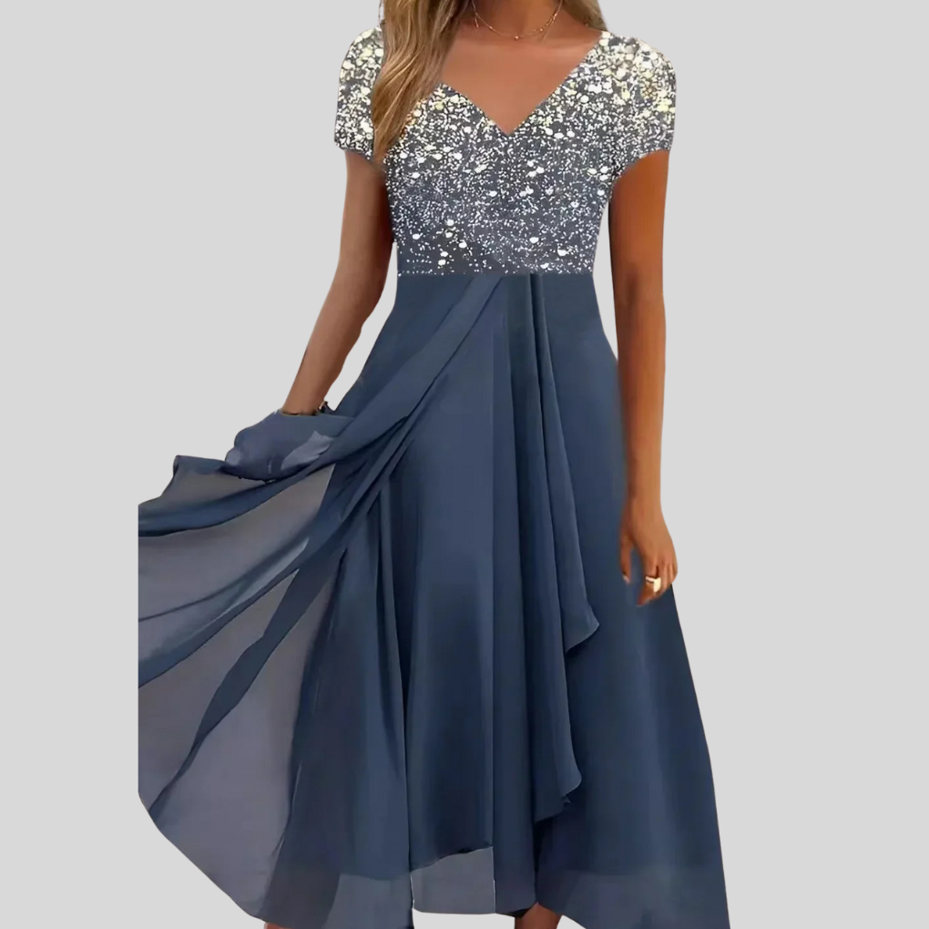Comfortable fashion women's elegant dress. Chic and versatile for any occasion, from daytime style to elegant evening wear.