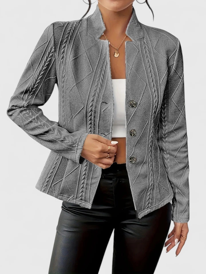 Professional women's elegant blazer, ideal for work, business meetings, or adding chic style to any outfit.