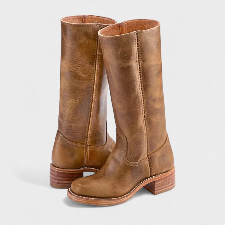 Comfortable women's tall boots, versatile for daily wear. Stylish knee-high design for all-day comfort.