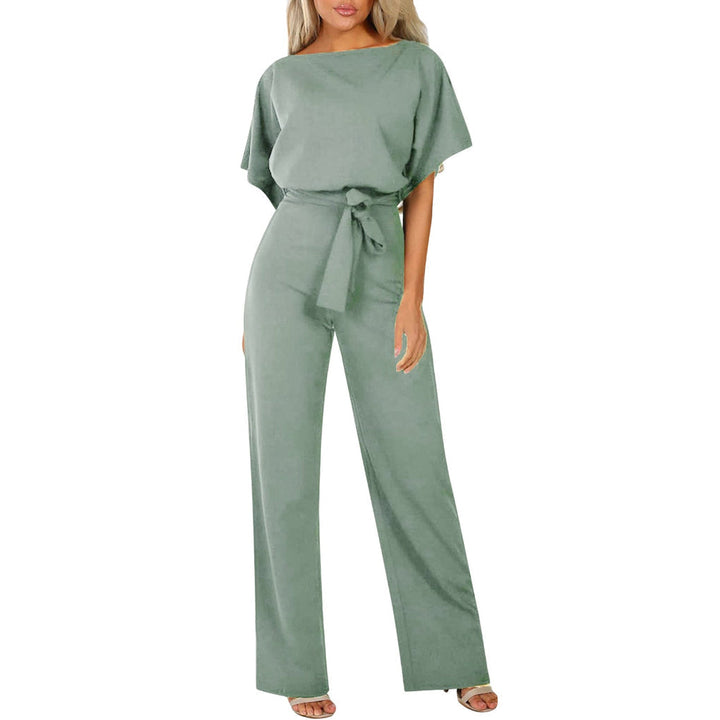Elegant women's one-piece jumpsuit. Perfect for spring/summer casual wear & effortless style.