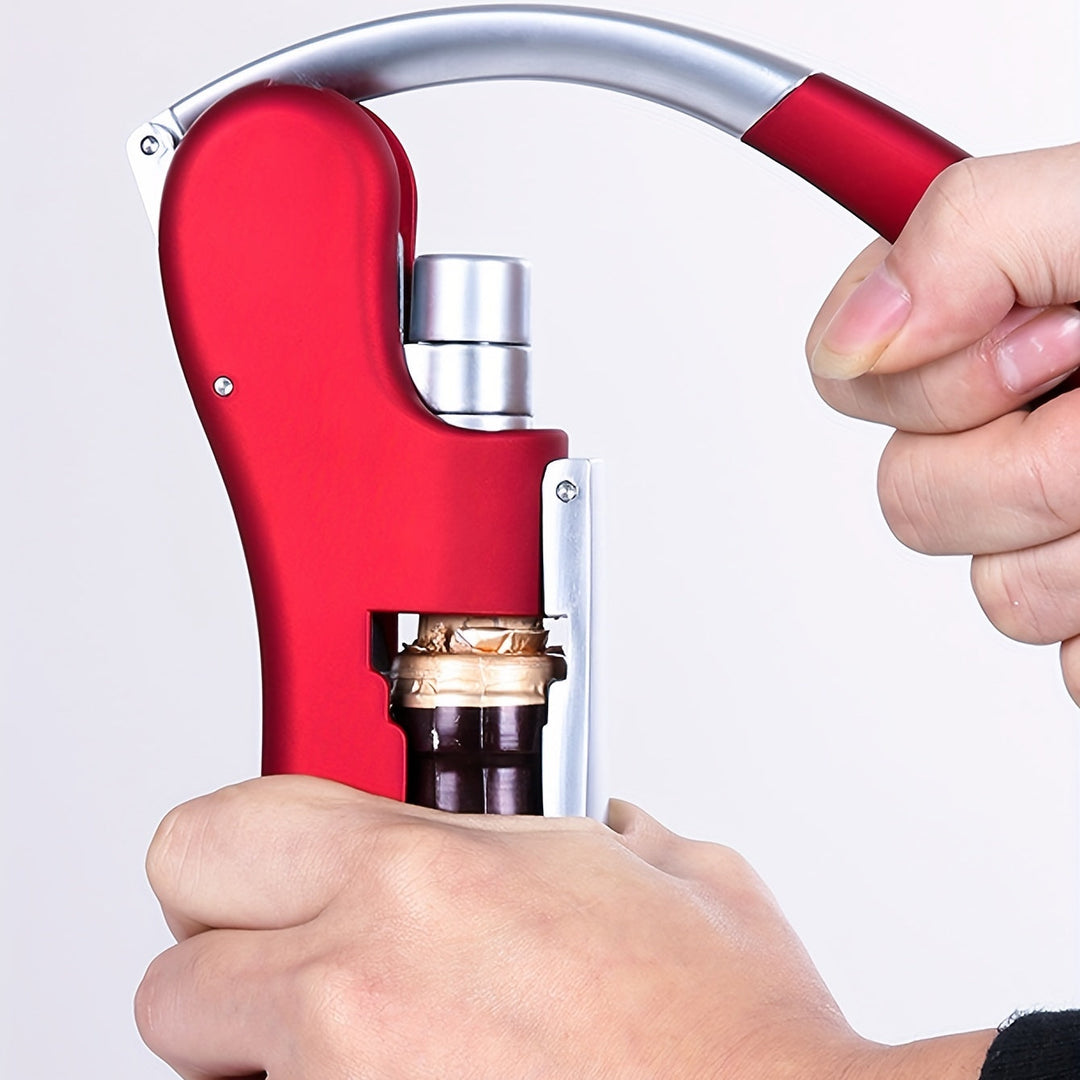 Professional ergonomic wine opener, an essential corkscrew for hospitality & home bar bottle opening.