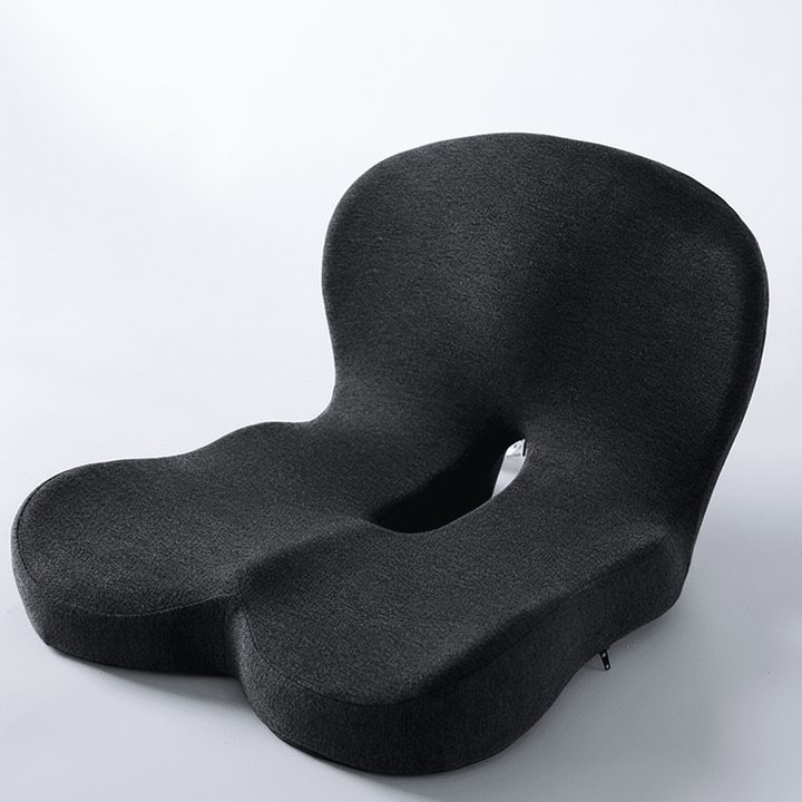 Advanced ergonomic memory foam cushion for pain-free sitting and ultimate comfort.