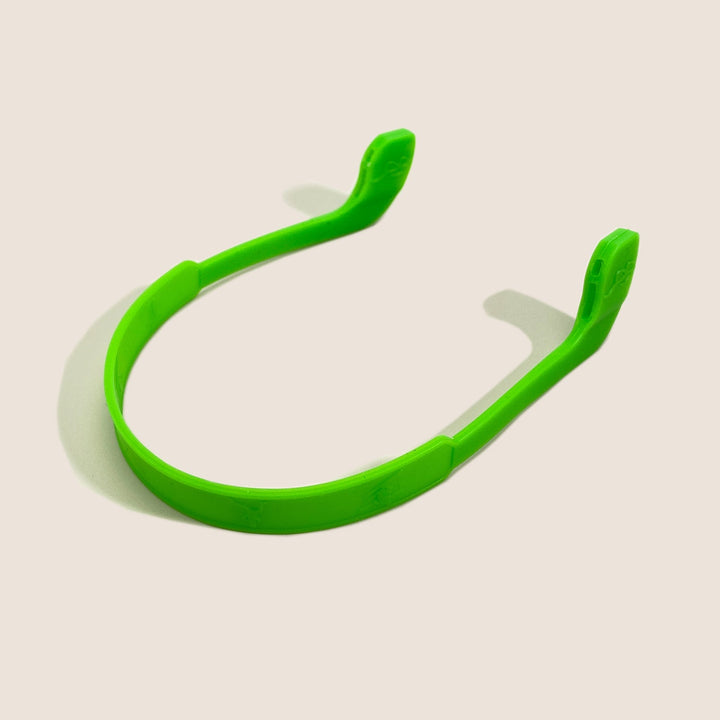 Essential glasses accessory: flexible silicone comfort grips in various multi-colors for eyewear.