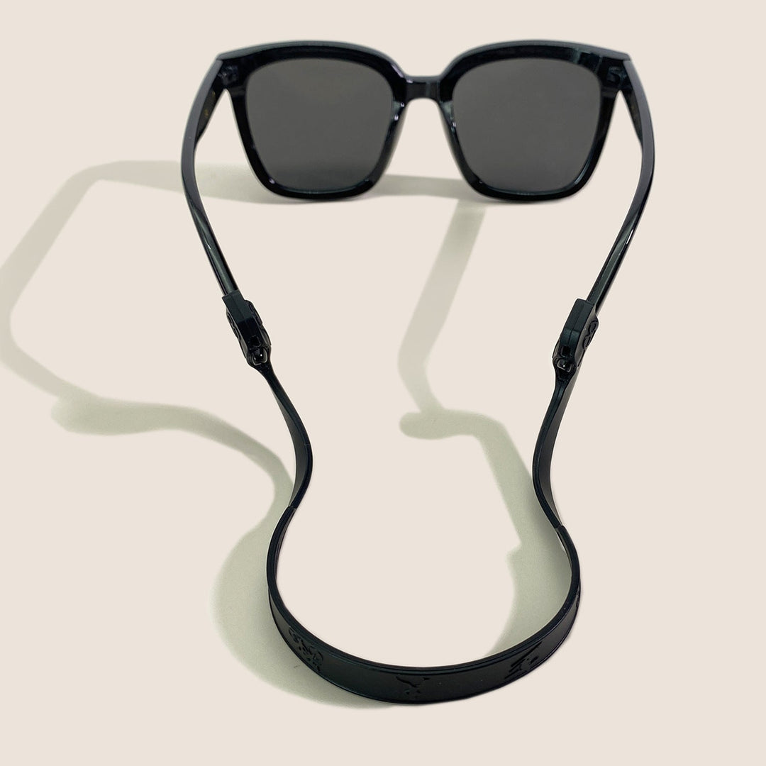 Multi-color silicone eyewear grips for enhanced comfort and secure fit on glasses frames.