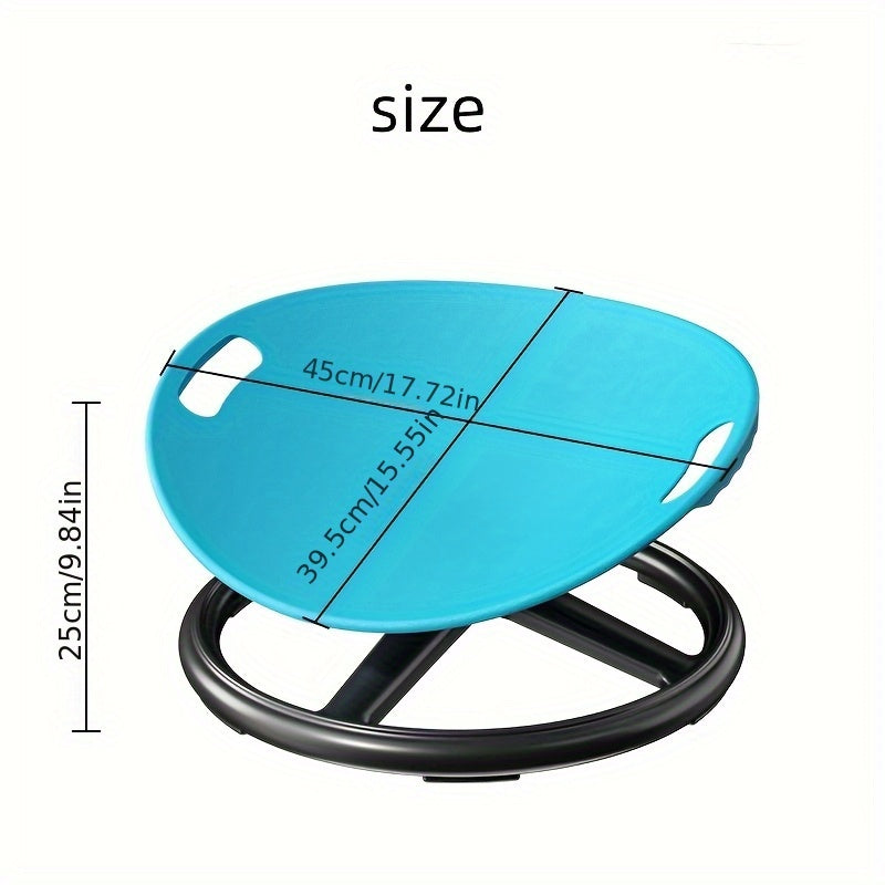 Improve focus & posture with the FocusFlow active sitting ergonomic swivel chair. Unisex design.