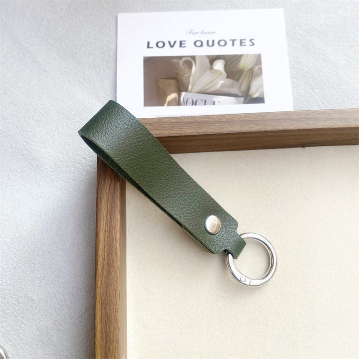 Perfect small gift: a durable genuine leather key organizer for him or her. Stylish & practical.