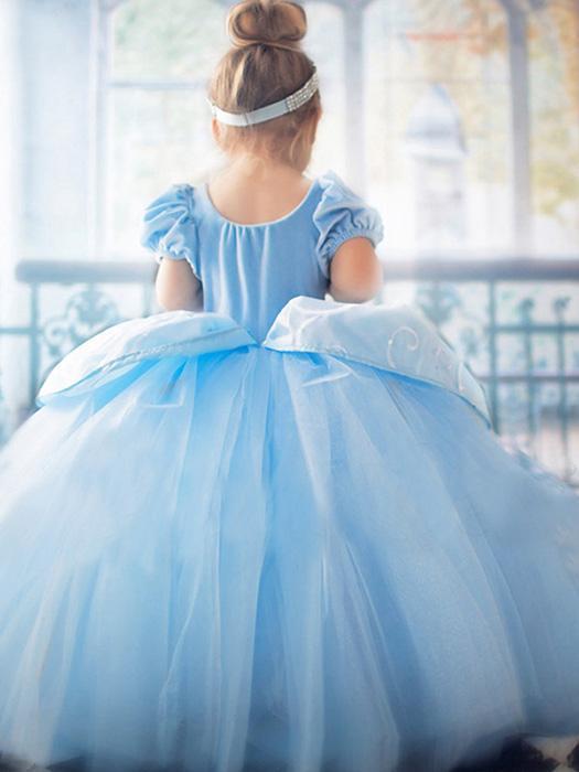 Beautiful girls' party dress. Enchanting fairytale costume, perfect birthday outfit or special occasion gown.