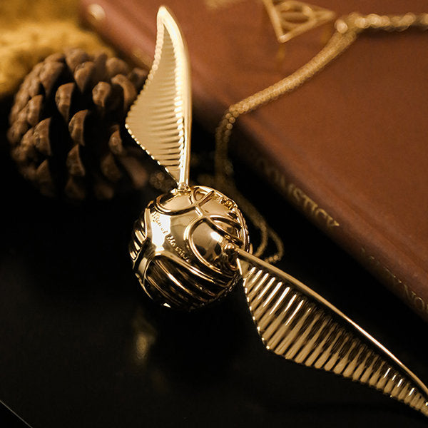 Golden winged orb ring box, luxury movable jewelry case. Perfect for engagement rings & gifts.