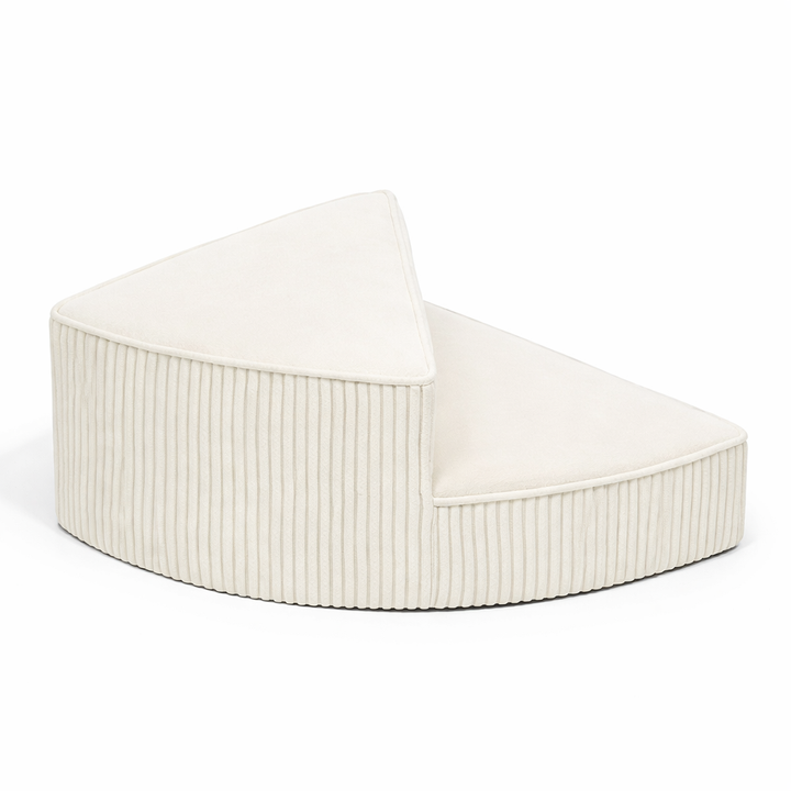 Washable grey pet stairs, foam dog steps for small pets, promoting healthy joints.