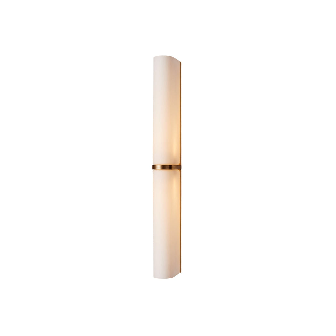 Greymi Modern LED Wall Lamp with elegant hand-blown glass design. Contemporary interior lighting.