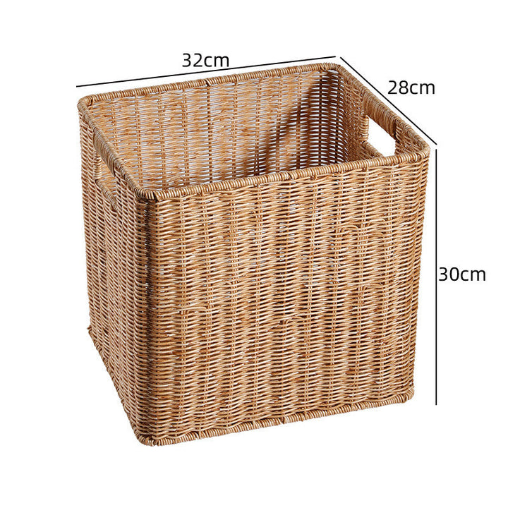 Natural material storage solution, great for any room.