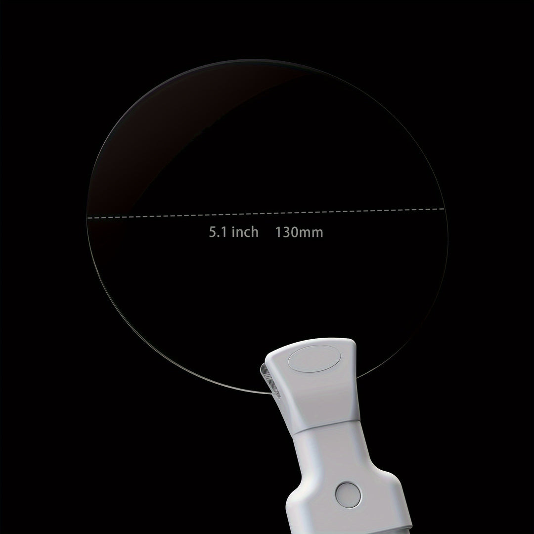 Versatile 5X hands-free magnifier, a perfect visual aid for reading, crafting, and precision work. Elderly support.