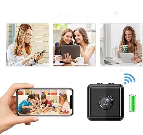 WiFi HD 1080P wireless security camera with motion detection for reliable home and outdoor surveillance.