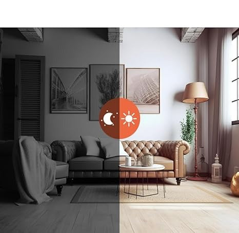 Versatile HD 1080P wireless security camera with night vision for indoor & outdoor home security monitoring.