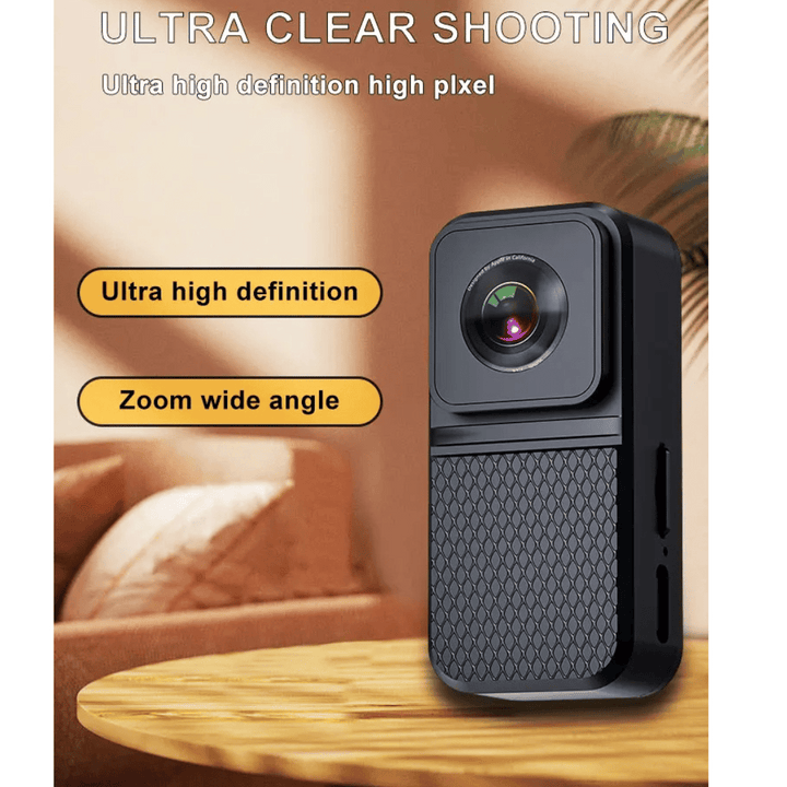 Record your pet's life! Collar-mounted HD camera for dogs & cats, 160° view.