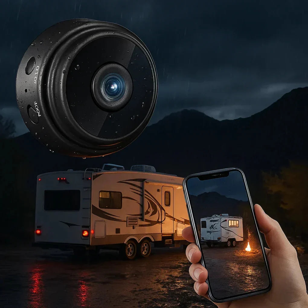 HD wireless backup camera for RVs, trucks & trailers. Waterproof, night vision for safe reversing & parking.