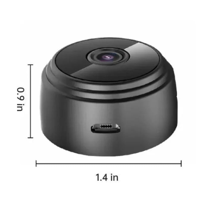 Wireless HD backup camera with infrared night vision LEDs, ensuring clear visibility for reversing trucks & RVs.