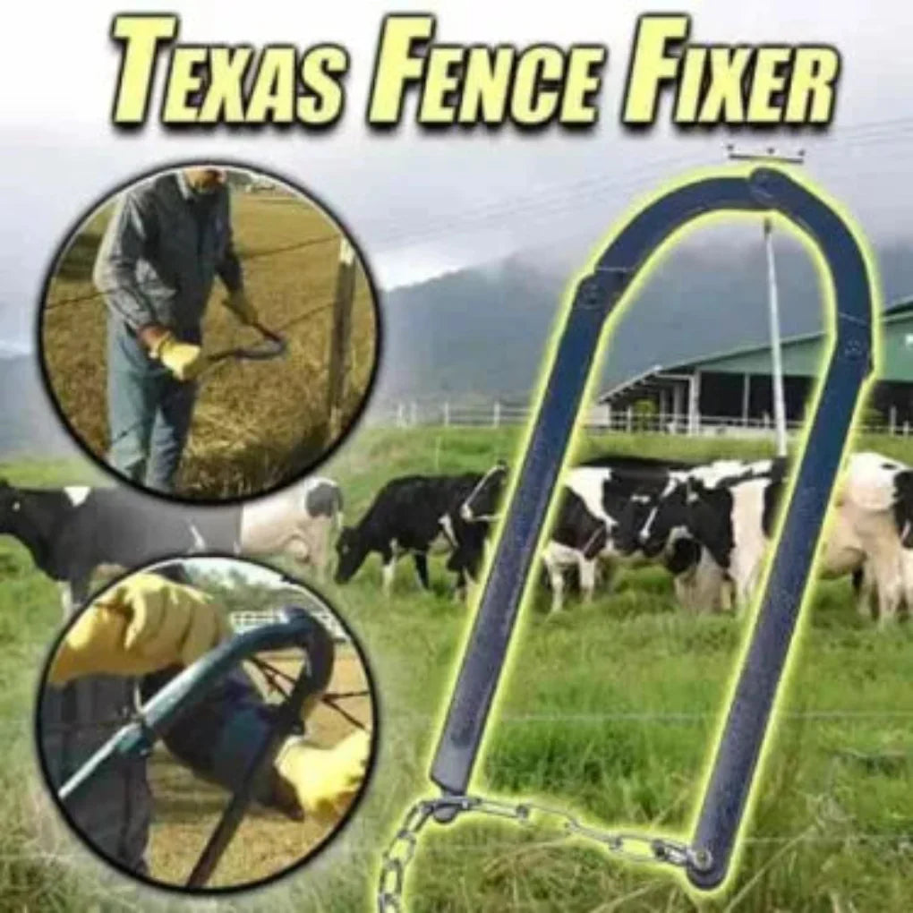 Heavy-duty fence wire stretcher for quick, easy, and durable fence repairs on farms and ranches.