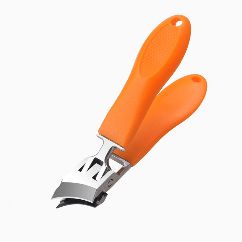 Heavy-duty nail clippers for thick toenails & ingrown nails. Ergonomic design, anti-splash feature for seniors.