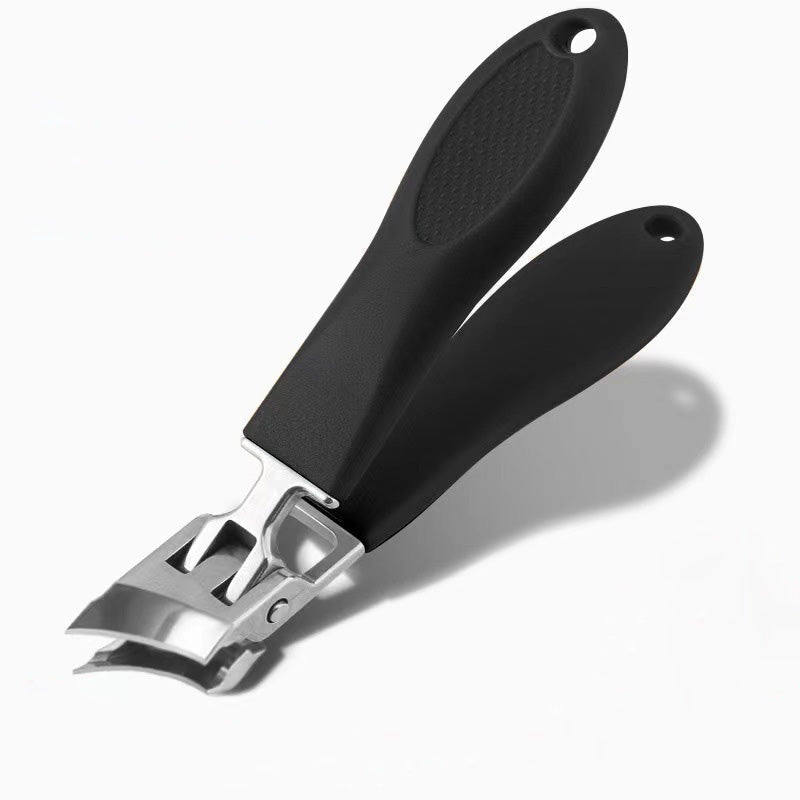 Extra strong nail clipper for thick and ingrown nails. Ergonomic handle, precision blades for toenails.