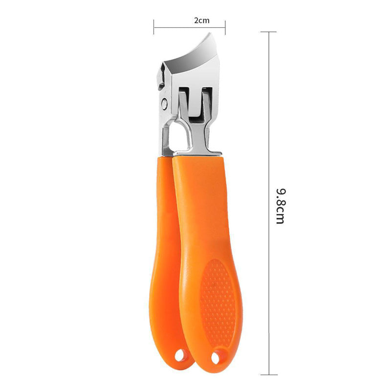 Professional heavy-duty nail clipper. Best for thick and ingrown toenails, ergonomic and comfortable for all.
