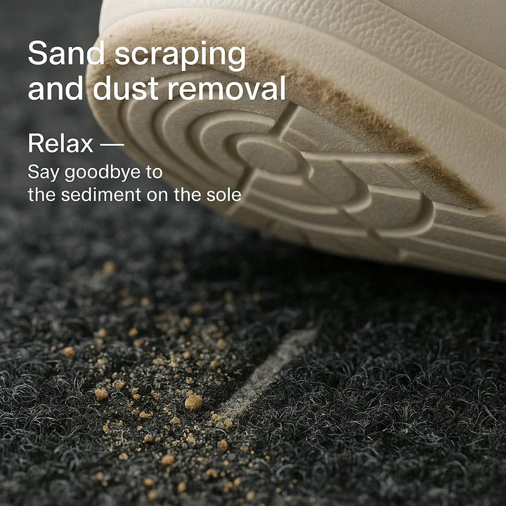 Indoor dirt trap mat, non-slip for busy entryways, a heavy-duty solution for home safety.