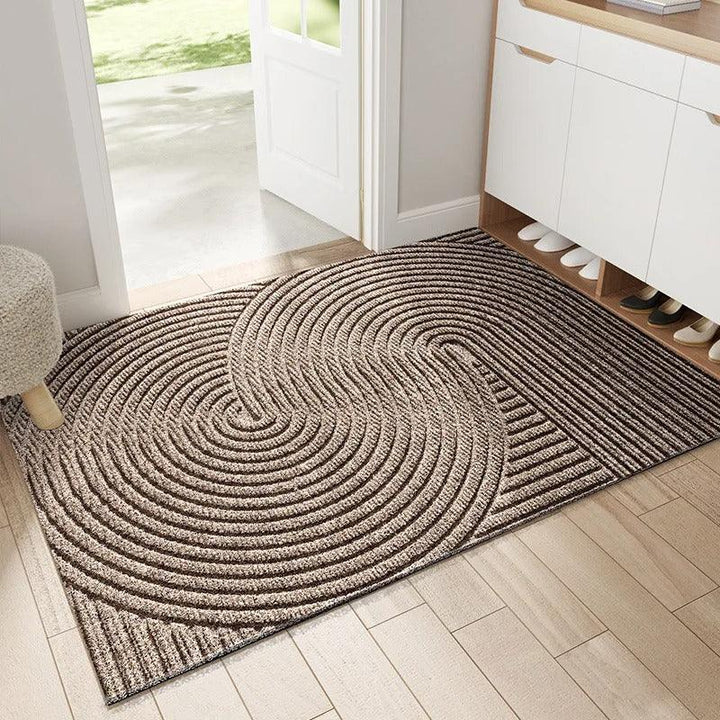Outdoor entryway mat, weather-resistant & easy to clean, keeping your home dirt-free.