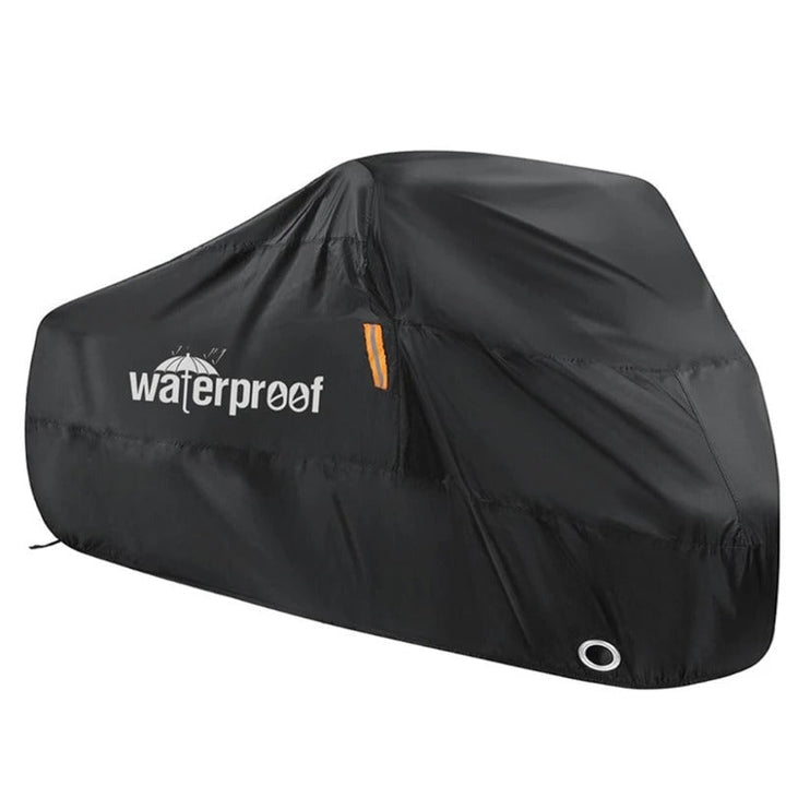 Durable outdoor bike cover, heavy-duty & waterproof. UV protection for all-weather bicycle storage.