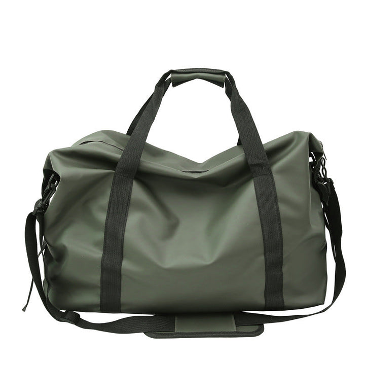 Robust waterproof outdoor duffel bag, perfect for sports, gym, and travel. Heavy-duty construction, unisex design.